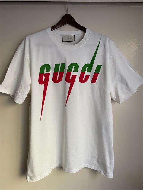 gucci tshirt green|gucci shirt red and green.